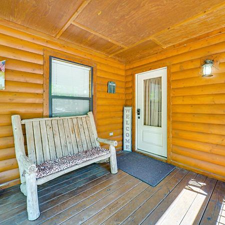 Broken Bow Rental Cabin With Hot Tub And Bar Exteriör bild