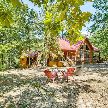 Broken Bow Rental Cabin With Hot Tub And Bar Exteriör bild