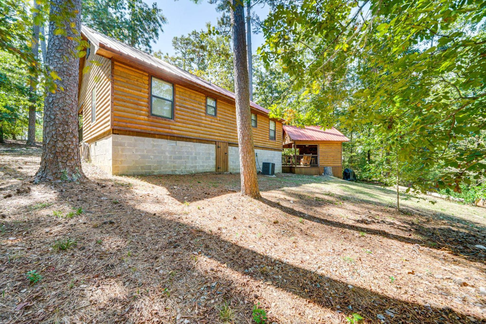 Broken Bow Rental Cabin With Hot Tub And Bar Exteriör bild